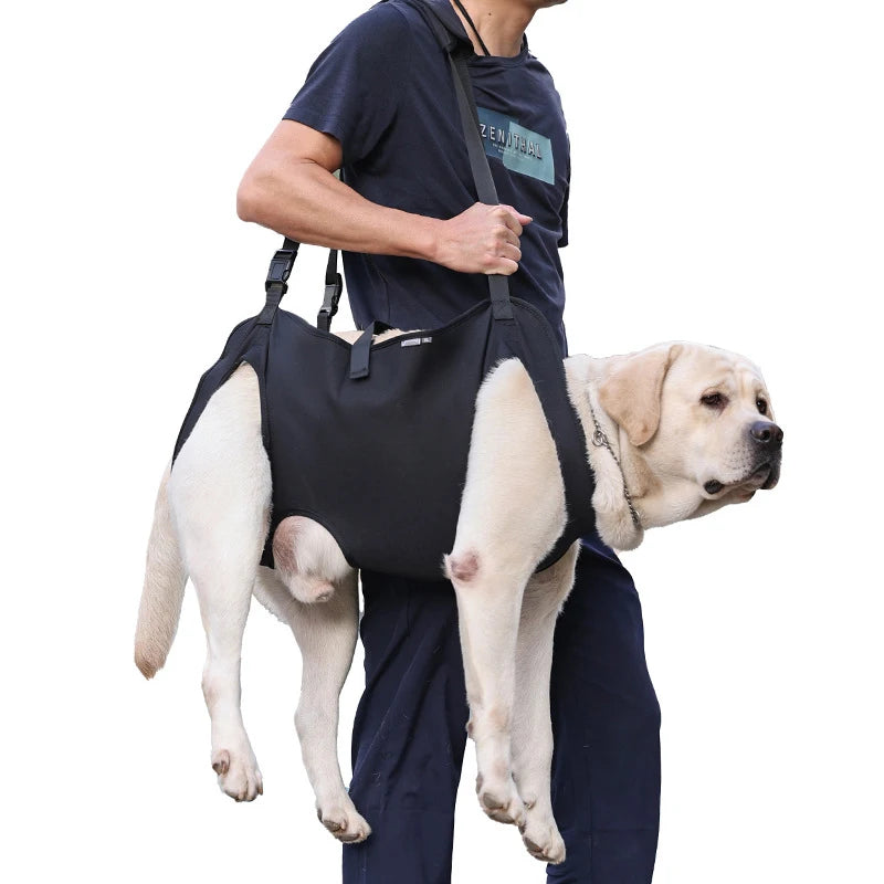 Comfortable Dog Body Support Harness for Injured, Disabled, and Elderly Dogs - Soft Carrying Solution for Injury Recovery