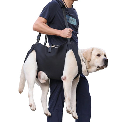 Comfortable Dog Body Support Harness for Injured, Disabled, and Elderly Dogs - Soft Carrying Solution for Injury Recovery